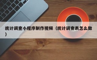 萍乡统计调查小程序制作视频（统计调查表怎么做）
