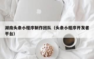 萍乡湖南头条小程序制作团队（头条小程序开发者平台）